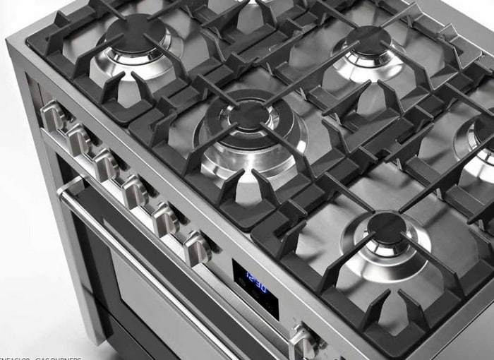 Steel colloection enfasi piano de cuisson