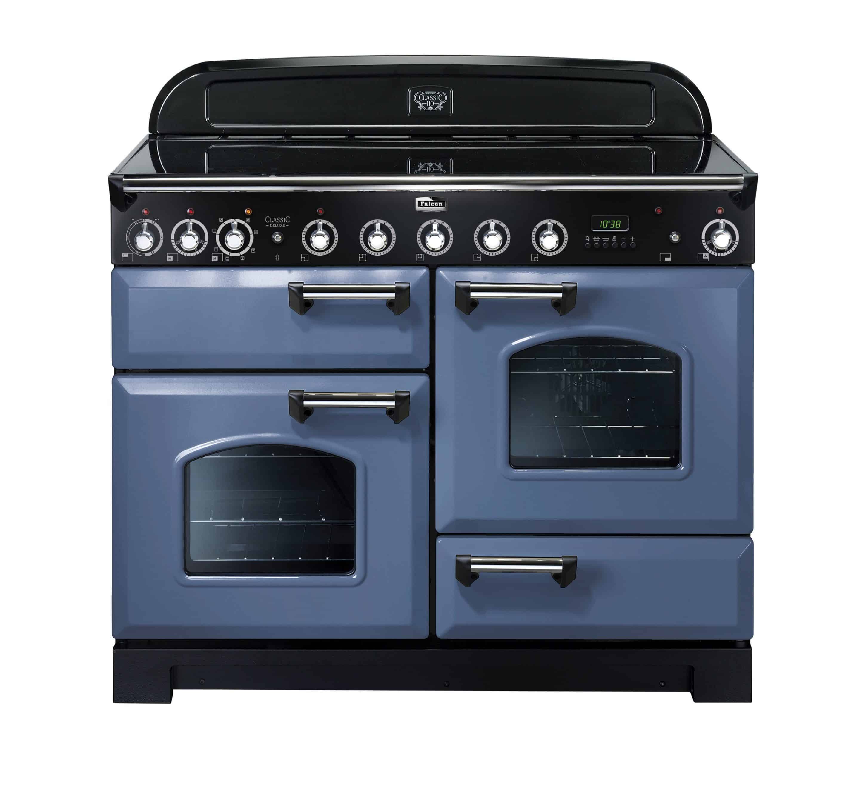 PIANO DE CUISSON INDUCTION FALCON CLASSIC DELUXE 90 CDL90EIRB/B-EU BLEU ROI  LAITON