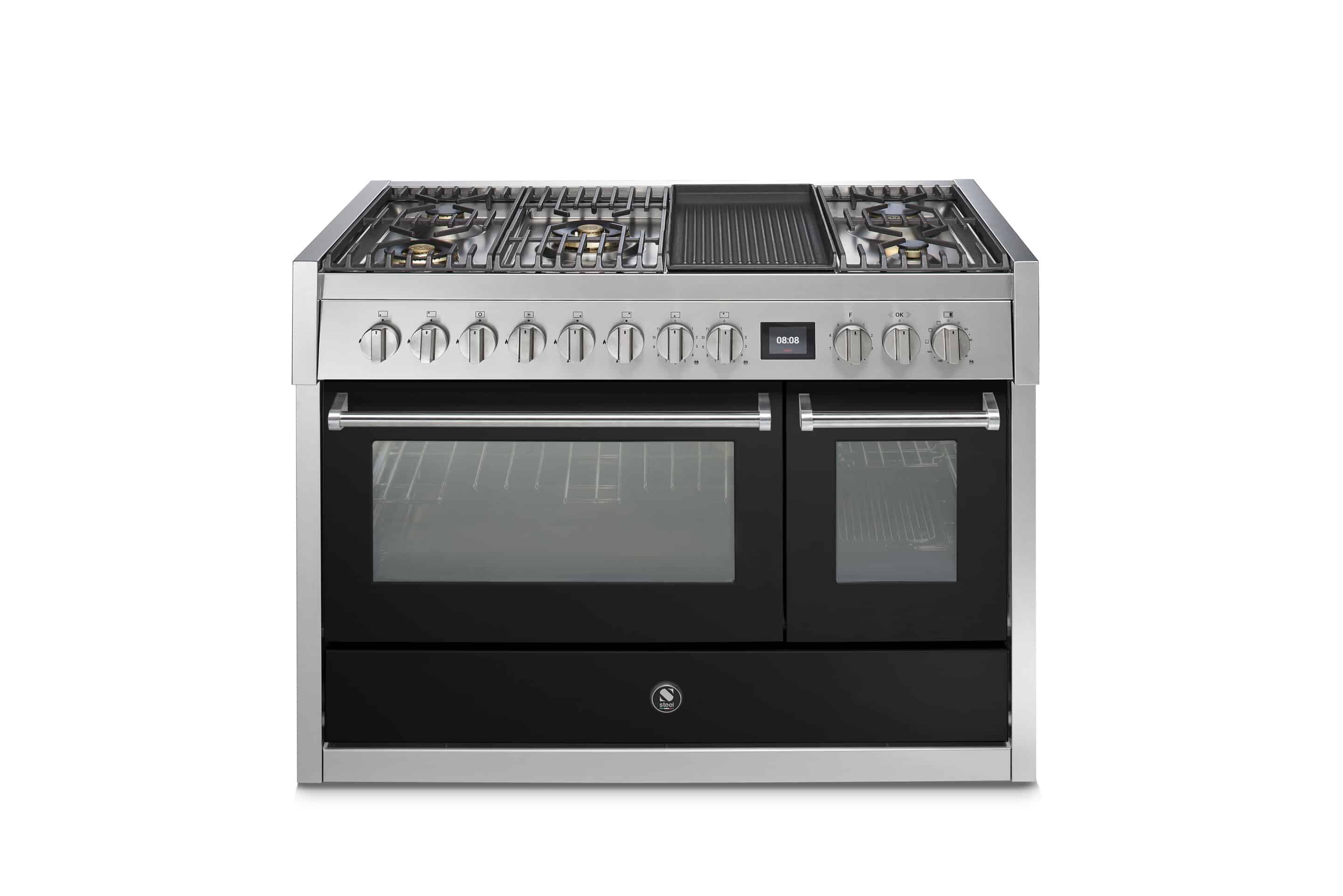 Piano de cuisson Steel 120 cm GENESI