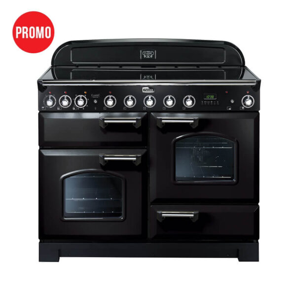 Piano de cuisson Falcon Classic Deluxe 110 induction Noir/Chrome